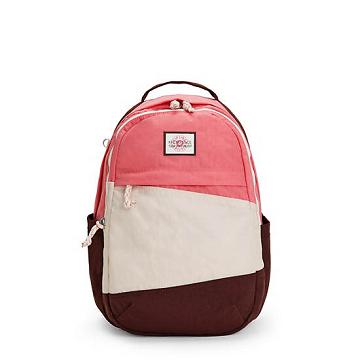 Kipling Xavi 15" Backpack Laptoptassen Roze Beige | BE 1673GS